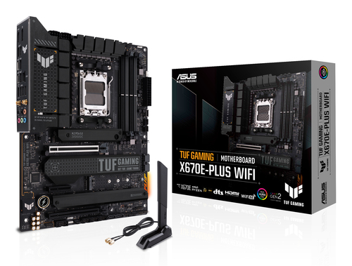 ASUS TUF GAMING X670E-PLUS WIFI AMD X670 Emplacement AM5 ATX