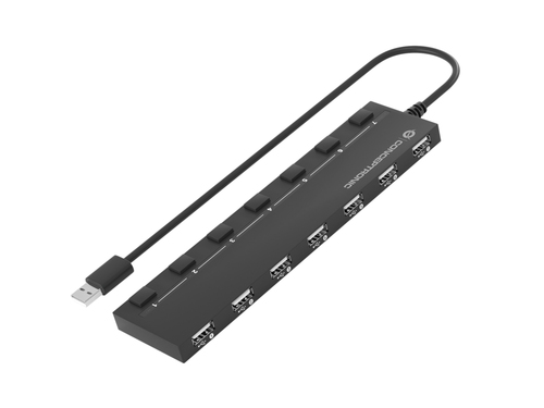 Conceptronic HUBBIES08B - USB-A hub, afbeelding 3