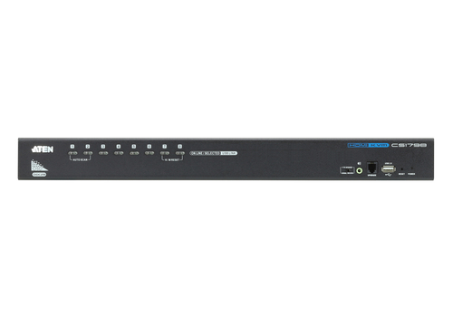 ATEN CS1798 KVM switch Rack mounting Black – image 2