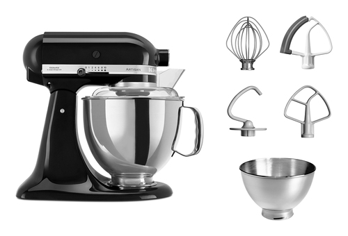 KitchenAid Artisan Mixer 5KSM175PS Onyx Zwart, afbeelding 2