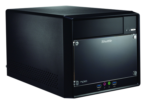 Shuttle XPC cube Barebone SH610R4 - S1700, Intel H610, 1x PCIe X16, 1x PCIe X1, 1x LAN,1x HDMI, 2x DP, 1x VGA – image 1