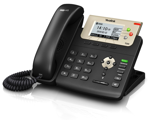 Yealink SIP-T23G IP phone Black LCD