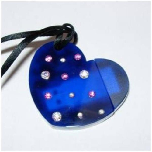 Nilox SWAROVSKY PEN DRIVE 2GB BLU HEART