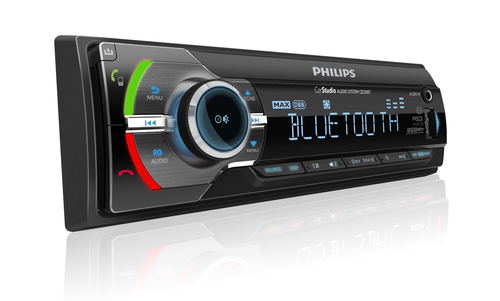 Philips CarStudio CE235BT/12 car media receiver Black