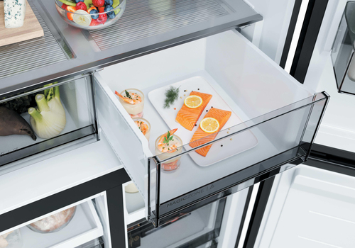Haier HCR58S18DWMB side-by-side refrigerator Freestanding – image 7