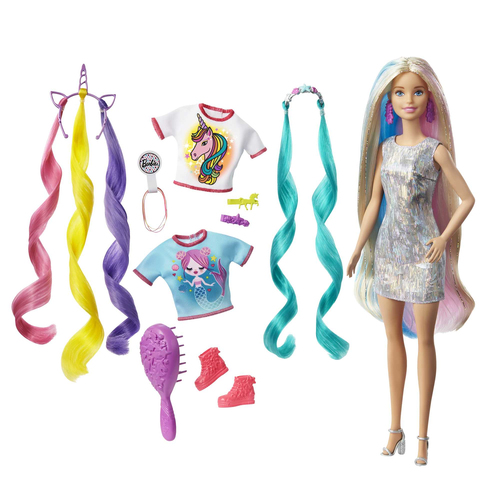 Barbie Totally Hair GHN04 кукла