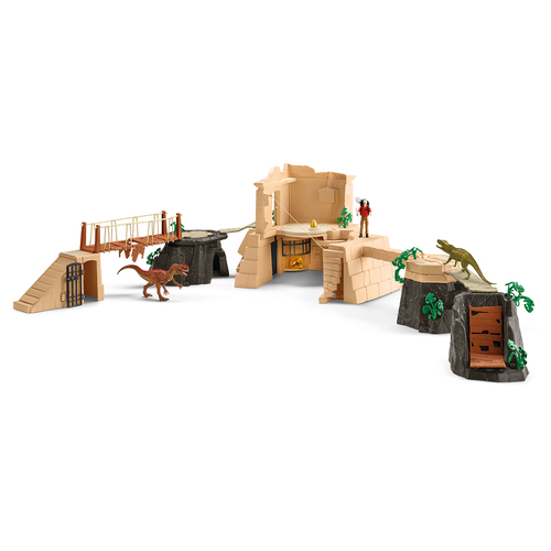 Schleich Dinosaurs - Megaset Dinotempelverovering speelfiguur, afbeelding 2