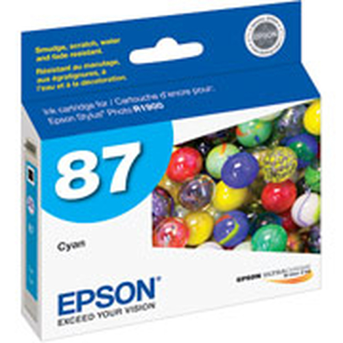 Epson T087220 Cyan Ink Cartridge