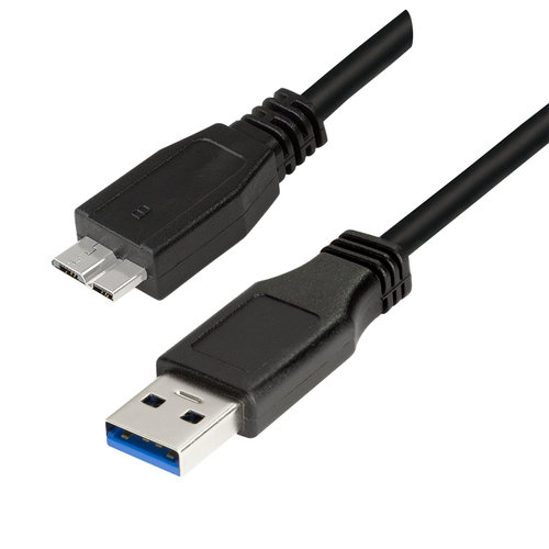 Logilink USB Kabel A -> micro B St/St 1.00m zwart
