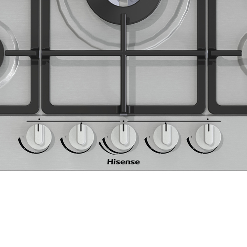 Hisense GM773XF hob Stainless steel Built-in – image 4
