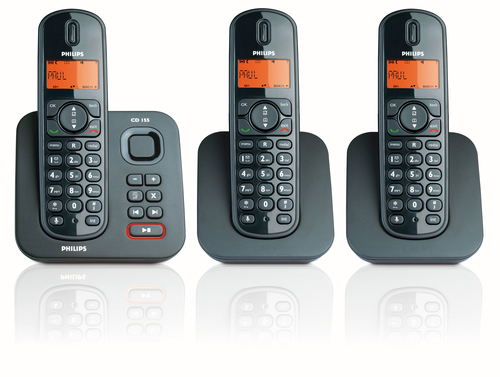 Philips Perfect sound Cordless phone with answering machine CD1553B/05