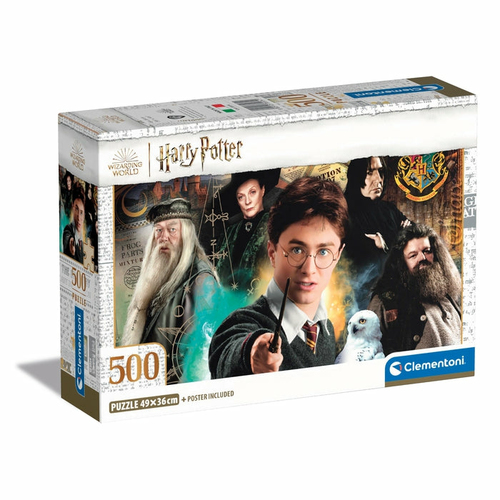 Clementoni Wizarding world Harry Potter Puzzle rompecabezas 500 pieza s Televisión/películas