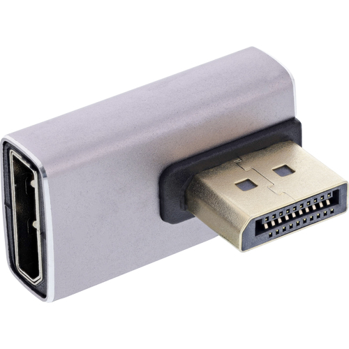 InLine 17291I Kabeladapter DisplayPort Grau, Schwarz
