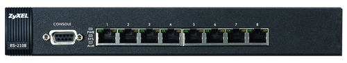 Zyxel ES-2108-F 8-Port Managed Layer-2 Fast Ethernet Switch – image 2