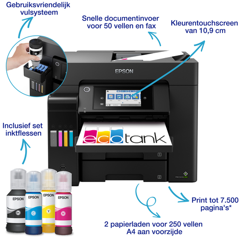 Epson EcoTank ET-5850 all-in-one printer, afbeelding 8