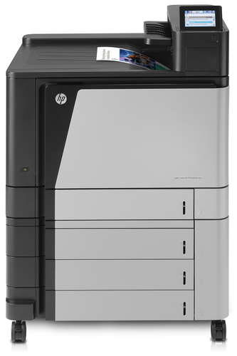 HP Color LaserJet Enterprise M855xh Printer – image 2