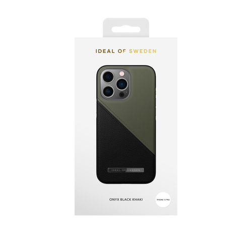 iDeal of Sweden Atelier Case iPhone 13P Onx Blk Khki