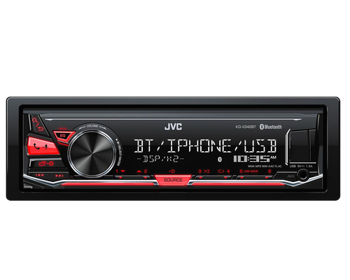JVC KD-X342BT car media receiver Black Bluetooth
