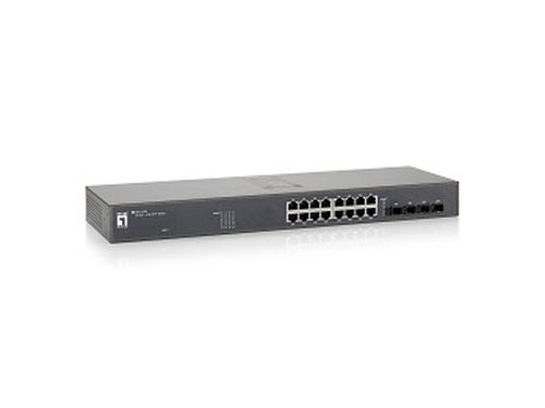 LevelOne 16 GE + 4 GE SFP Switch