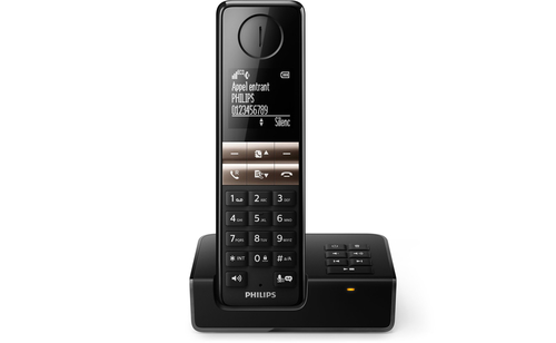 Philips D4651B/FR telephone DECT telephone Caller ID Black – image 2