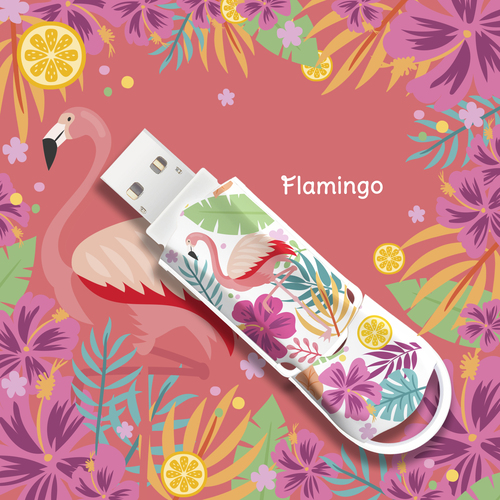 Integral 128GB USB3.0 DRIVE XPRESSION FLAMINGO – image 3