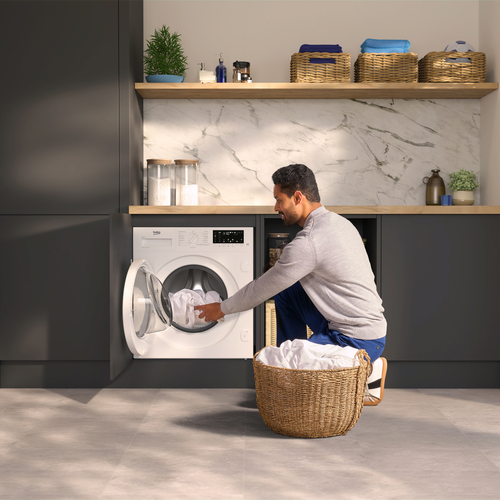 Beko WTIK94121F Integrated WiFi-enabled 9 kg 1400 Spin Washing Machine - White - image 8