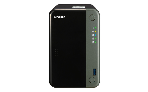 QNAP TS-253D NAS Tower Процессор Intel® Celeron® J4125 4 GB DDR4 0 TB QNAP QTS Черный