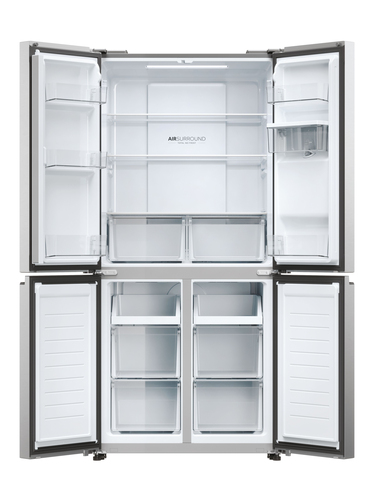 Haier HCR3818EWMM Total No Frost Multi-door American Fridge Freezer - Stainless Steel - E Rated, Stainless Steel - image 3