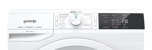 Gorenje WEI74S3P washing machine Front-load 1400 RPM White – image 3