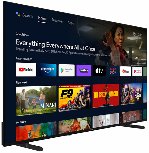 Salora 43UA550 TV 109.2 cm (43") 4K Ultra HD Smart TV Wi-Fi Black 250 cd/m² – image 3