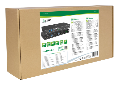 InLine 57885H KVM switch Rack mounting Black – image 7