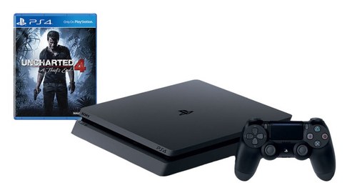Sony Interactive Entertainment PlayStation 4 Slim 500 GB + Uncharted 4: A Thief’s End