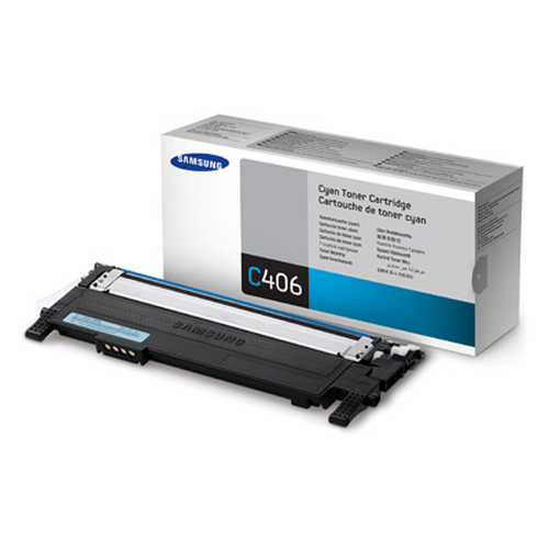 Samsung CLT-C406S toner cartridge 1 pc(s) Original Cyan