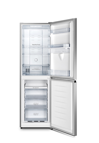 Hisense RB327N4WCE 50/50 Fridge Freezer - Stainless Steel - image 1
