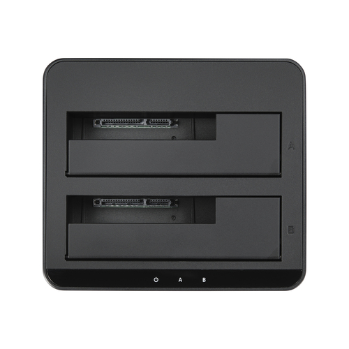 StarTech.com Dual Bay SATA HDD - for 2 x 2.5 / 3.5 SATA SSD / HDD - Hot Swap - Hard Drive - SSD Dock HDD dockingstation – billede 6