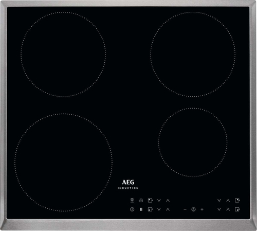 AEG IKB64303XB Black, Stainless steel Built-in