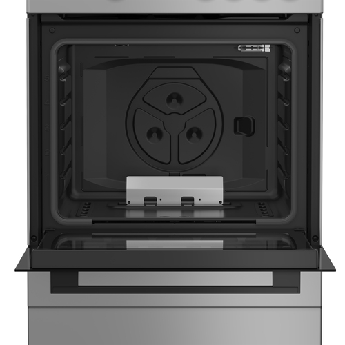 Indesit I6GGKMS Freestanding cooker Gas Silver – image 3