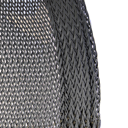 StarTech.com 10ft (3m) Cable Management Sleeve, Trimmable Heavy Duty Cable Wrap, 1.2 (3cm) Dia Polyester Mesh Computer Cable Manager/Protector/Concealer - Black Cord Organizer/Hider, Floor Cable Cover, Wire Wraps (WKSTNCMFLX) 3m Sort – billede 4