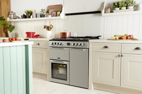Leisure CC90F531S cooker Range cooker Electric Gas Silver – image 9