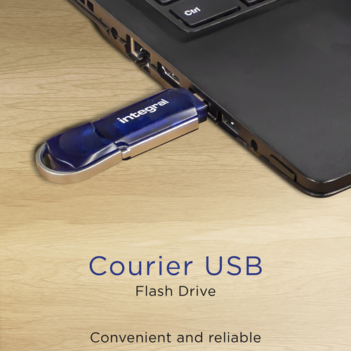 Integral 128GB USB2.0 DRIVE COURIER BLUE TWIN PACK – image 6