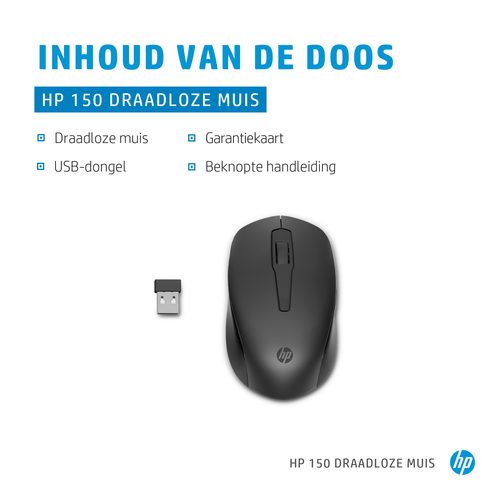 HP 150 draadloze muis – Foto 6 van 7