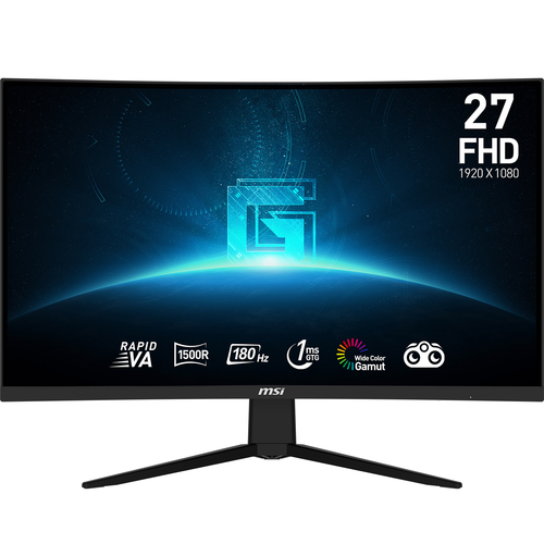 G27C3F Monitor Led Msi 27   G27C3F  1920X1080  Curvo  180Hz  1Ms  1 Dp  2 Hdmi