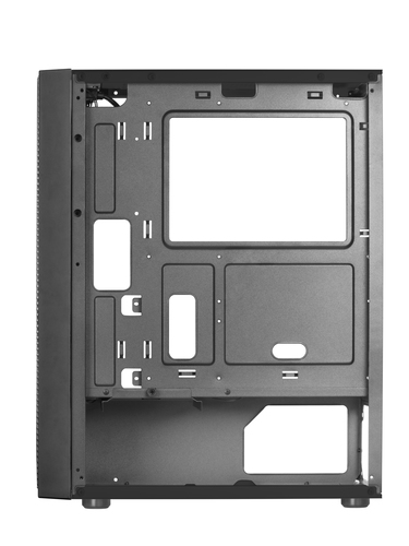 Mars Gaming MC500 ATX PC Case 2 XXL FRGB Fans Window and Grilles Black – image 7
