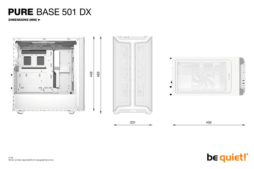 be quiet! Pure Base 501 DX White – image 9