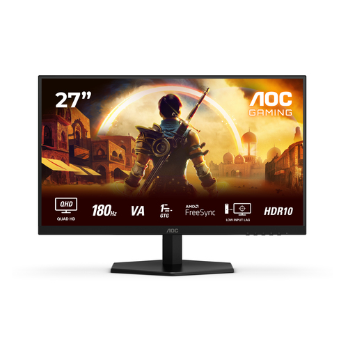 Aoc Q27G42XNE Quad HD 27" Wled Gaming Monitor - Black,Red - image 1