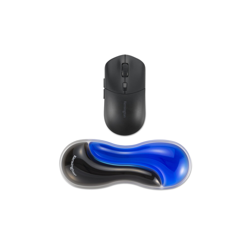 Kensington Slim Duo Gel Handgelenkauflage fr MausTrackball - Blau – Foto 2 von 7