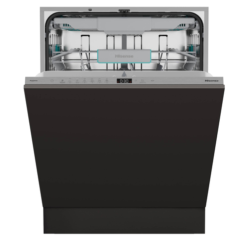 Hisense HV16CUK Full-size Fully Integrated Dishwasher, Black - image 2