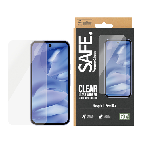 SAFE by PanzerGlass Screen Protector Google Pixel 10a  Ultra-Wide Fit – Foto 3 von 5