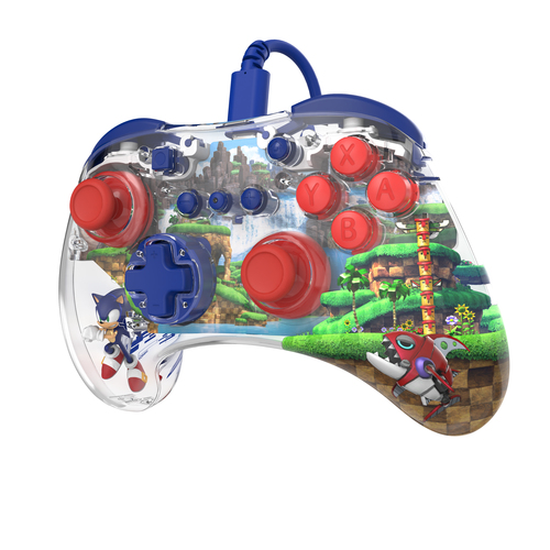 PDP REALMz Wired Controller: Sonic Green Hill Zone, For Nintendo Switch & Nintendo Switch - OLED Model – image 5