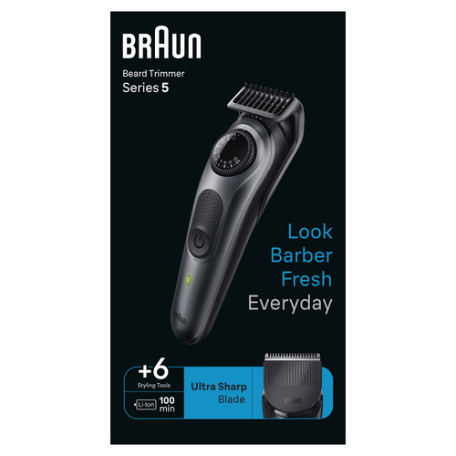 Braun BeardTrimmer 5 80708203 beard trimmer Battery 40 – image 2